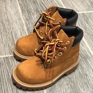 Timberland’s For Toddlers size 6 “ Wheat